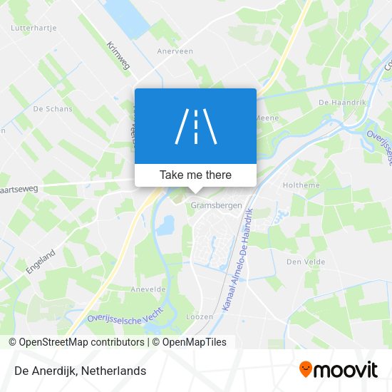 De Anerdijk map