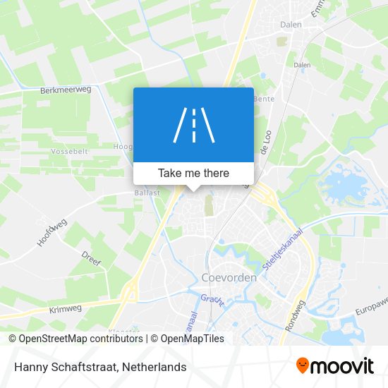 Hanny Schaftstraat map
