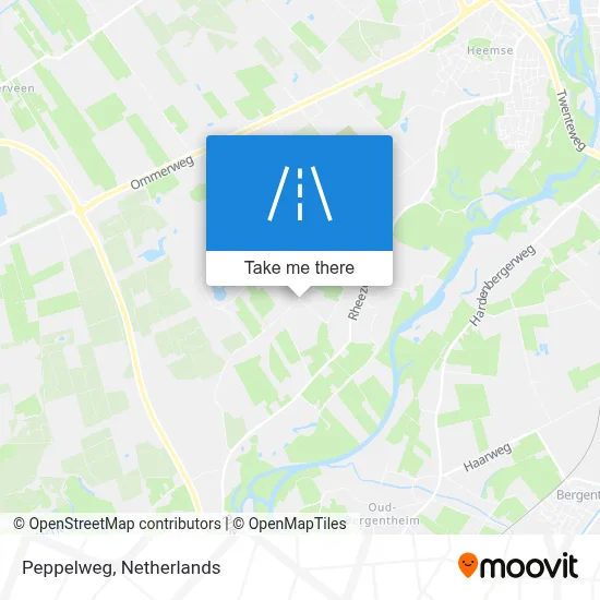 Peppelweg map