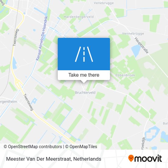 Meester Van Der Meerstraat map