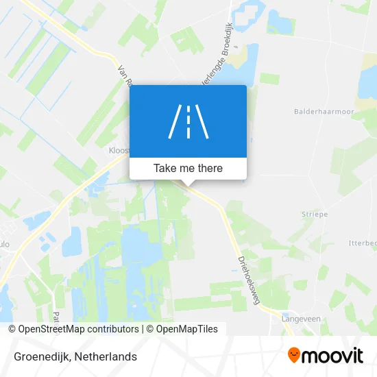 Groenedijk map