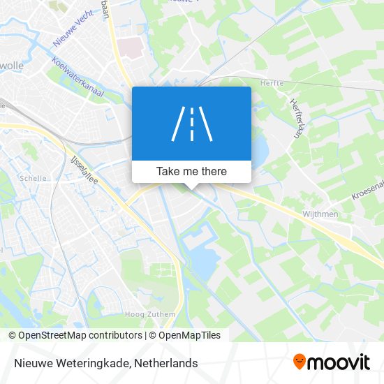 Nieuwe Weteringkade map