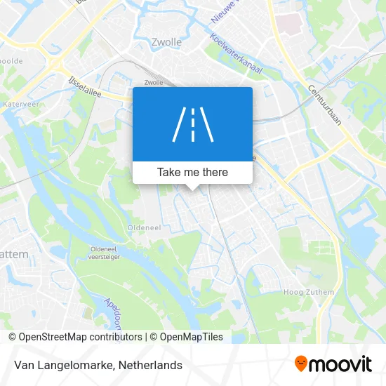 Van Langelomarke map
