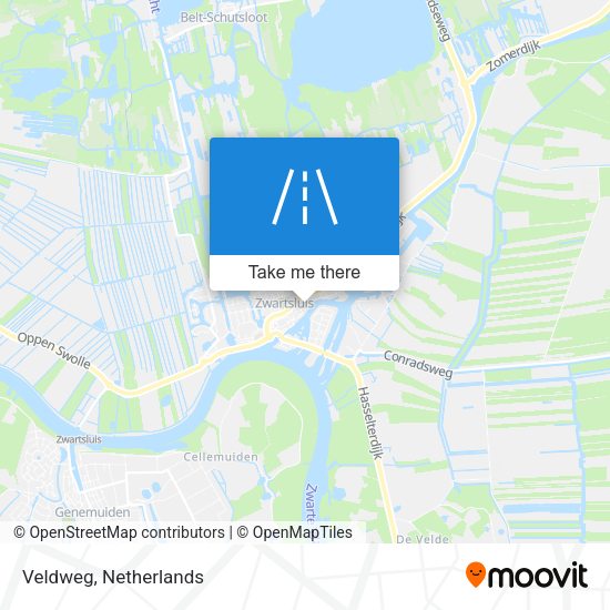 Veldweg map