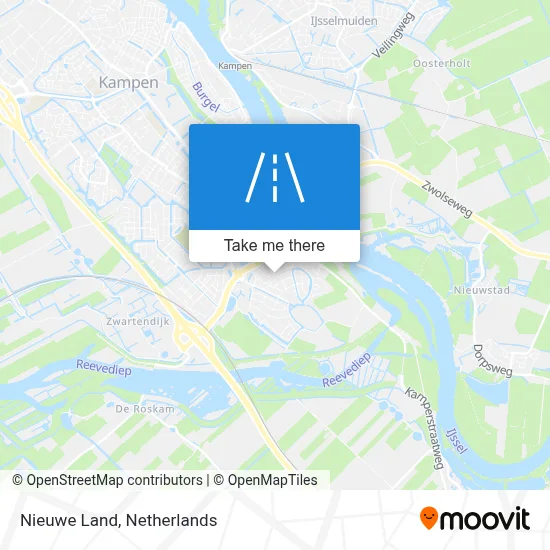 Nieuwe Land map