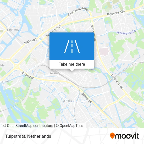 Tulpstraat map