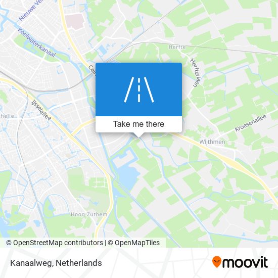 Kanaalweg map