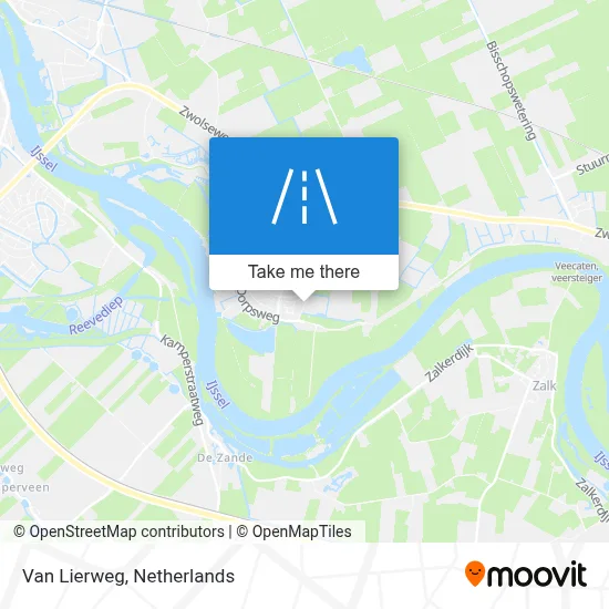 Van Lierweg map