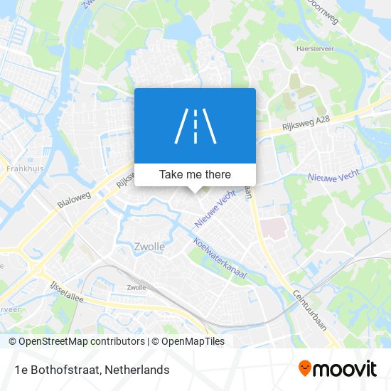 1e Bothofstraat map