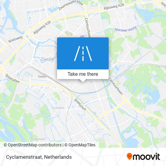 Cyclamenstraat map