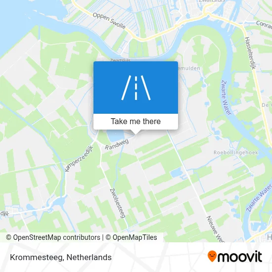 Krommesteeg map