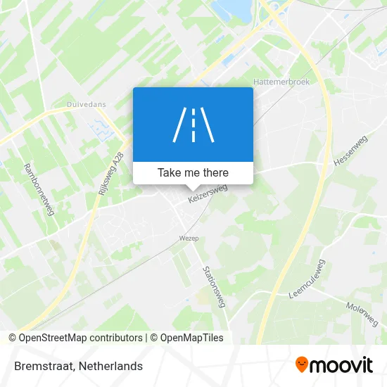 Bremstraat map
