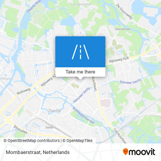 Mombaerstraat map