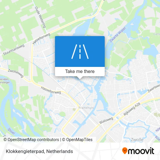 Klokkengieterpad map