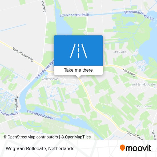 Weg Van Rollecate map