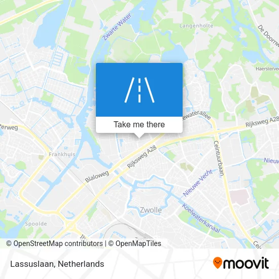 Lassuslaan map