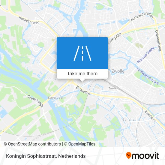 Koningin Sophiastraat map
