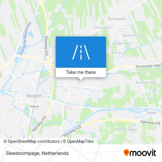 Sleedoornpage map