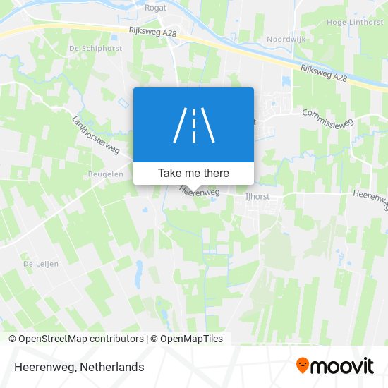 Heerenweg map