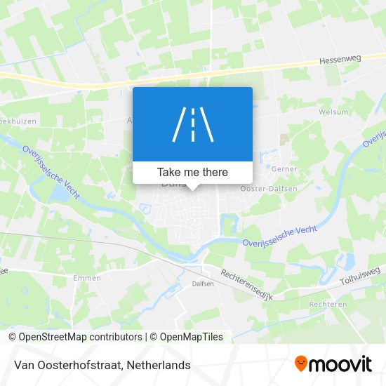 Van Oosterhofstraat map