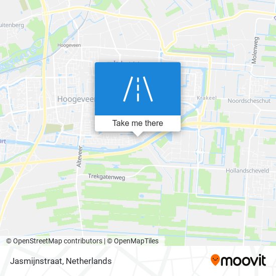 Jasmijnstraat map