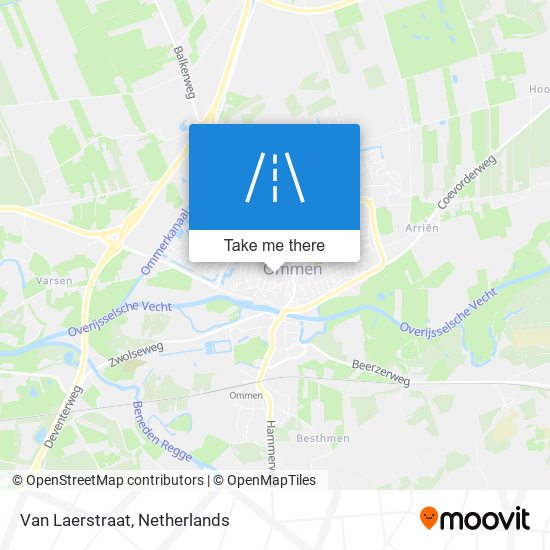 Van Laerstraat map