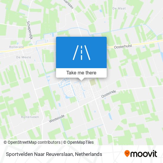 Sportvelden Naar Reuverslaan map