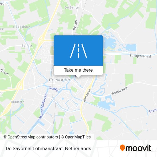 De Savornin Lohmanstraat map