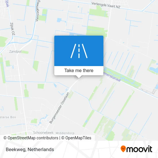 Beekweg map