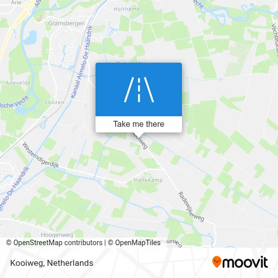 Kooiweg map