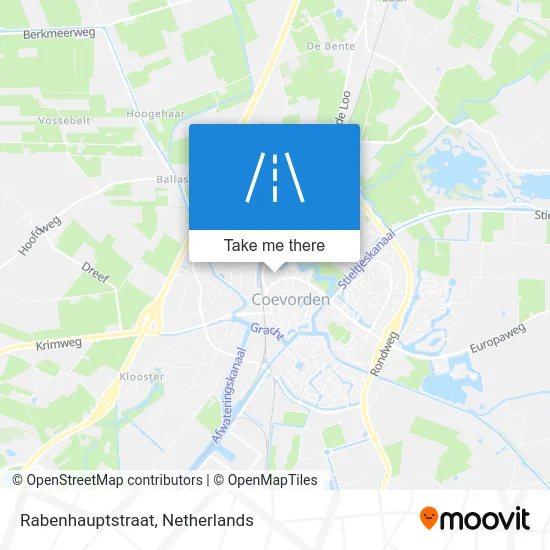 Rabenhauptstraat Karte