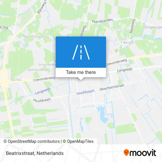 Beatrixstraat map