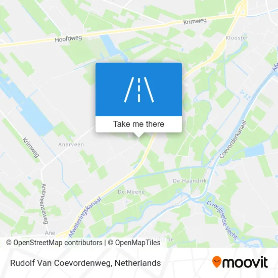 Rudolf Van Coevordenweg map