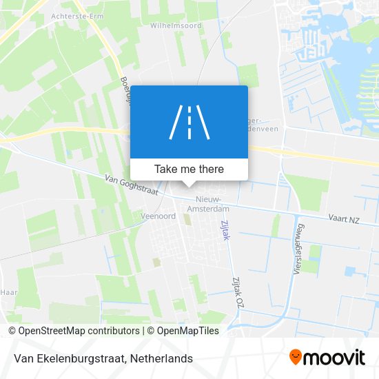 Van Ekelenburgstraat map