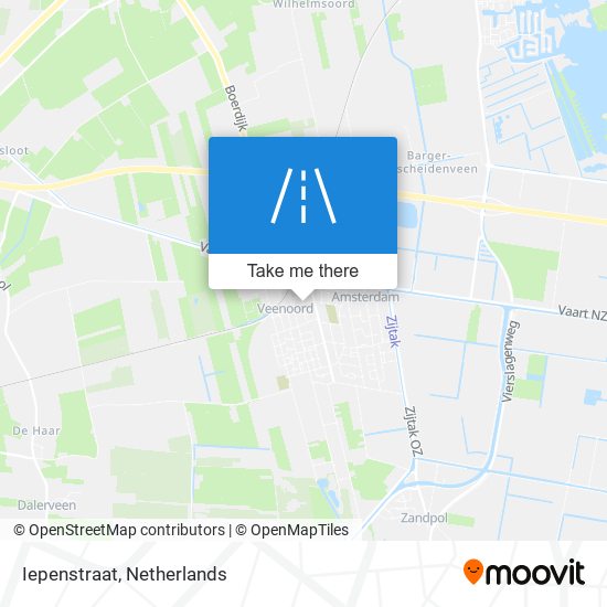 Iepenstraat map