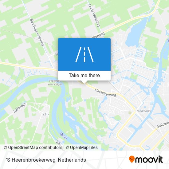 'S-Heerenbroekerweg map