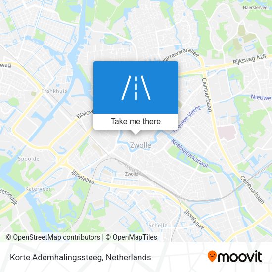 Korte Ademhalingssteeg map