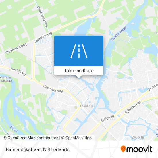 Binnendijkstraat Karte