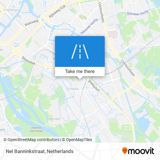 Nel Banninkstraat map