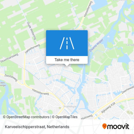 Karveelschipperstraat map