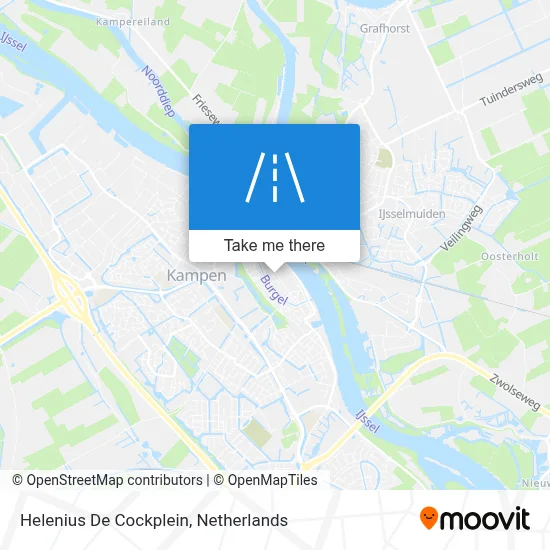 Helenius De Cockplein map