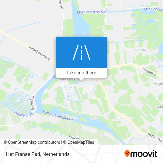 Het Franse Pad map