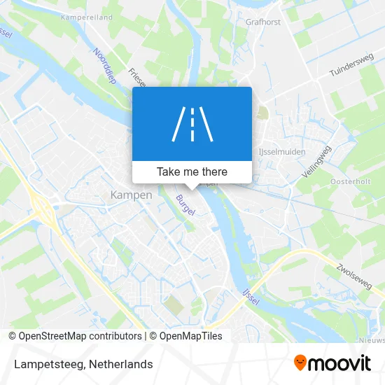 Lampetsteeg map