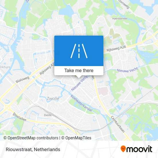 Riouwstraat map