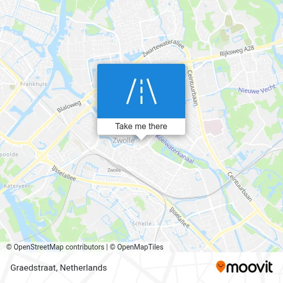Graedstraat map