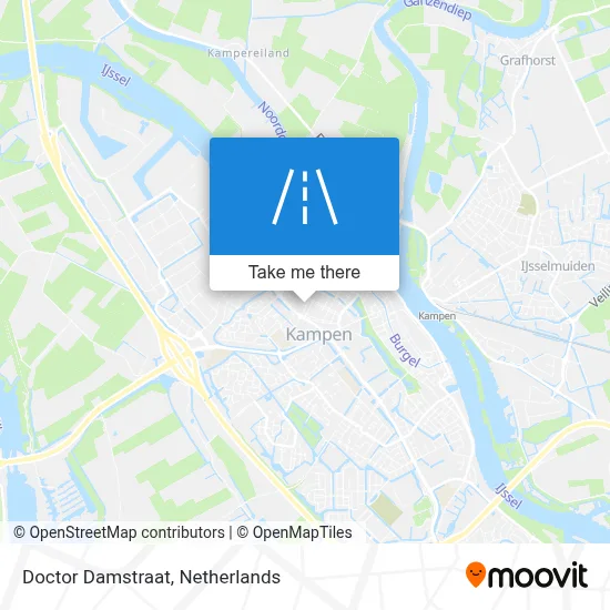 Doctor Damstraat map