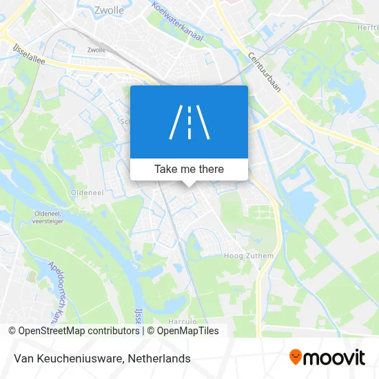 Van Keucheniusware map