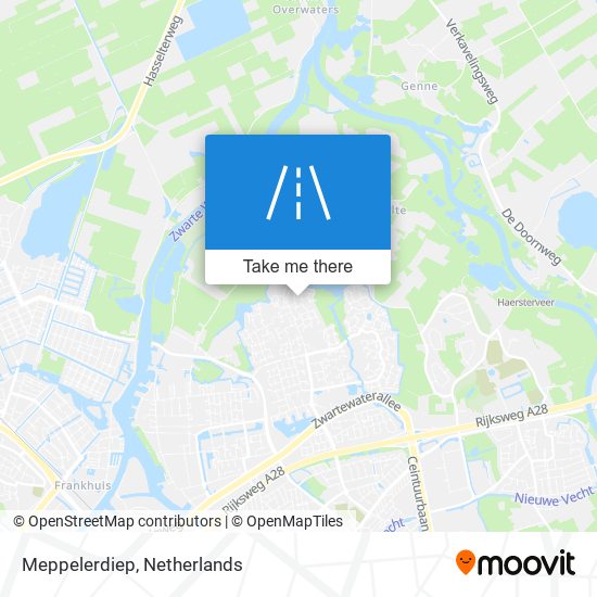 Meppelerdiep map