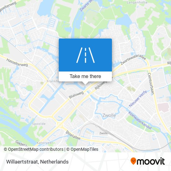 Willaertstraat map