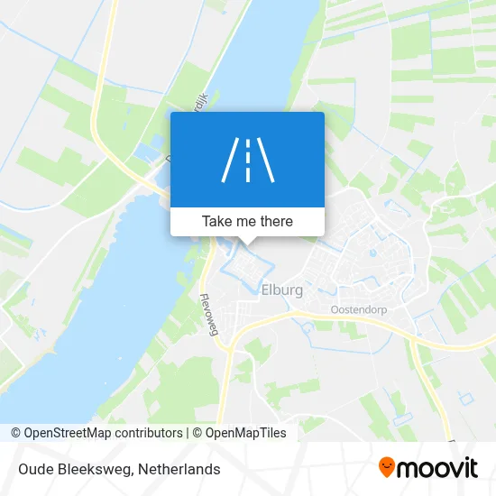 Oude Bleeksweg map